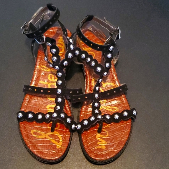 Sam Edelman Shoes Sam Edelman Gladiator Leather Womens Size 9 Ankle